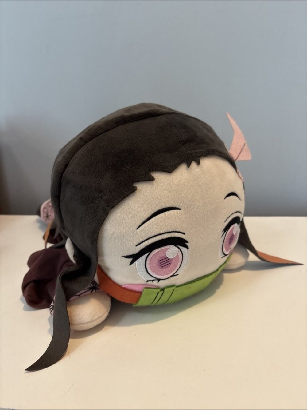 Demon Slayer Jumbo Plush SEGA Nezuko Kamado Mega Nesoberi Japan  SEGA